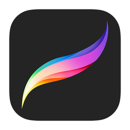 procreate icon search display